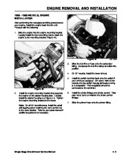 Toro 38428, 38429, 38441, 38442 Toro CCR 2450 and 3650 Snowthrower Service Manual, 2001 page 33