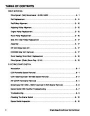 Toro 38428, 38429, 38441, 38442 Toro CCR 2450 and 3650 Snowthrower Service Manual, 2001 page 6
