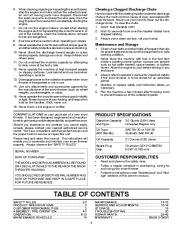 Poulan Pro Owners Manual, 2010 page 3