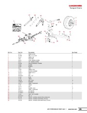 Toro GANG MOWERS Transport Frame Owners Specs page 1