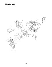 MTD Yard Man 770-10278 993 Snow Blower Owners Manual page 20
