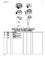 Toro 38620 Toro Power Max 826 LE Snowthrower Parts Catalog, 2005 page 20