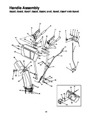 MTD Yard Machines E602E E642EE642F E662E E662H 614E E644E E664F E6A4E Snow Blower Owners Manual page 22