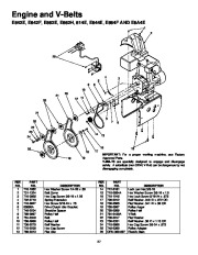 MTD Yard Machines E602E E642EE642F E662E E662H 614E E644E E664F E6A4E Snow Blower Owners Manual page 27