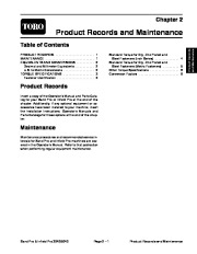 Toro 06147SL Rev A Service Manual Sand Pro Field Pro 3040 5040 Preface page 9