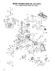 Toro 38050 724 Snowthrower Parts Catalog, 1985 page 18