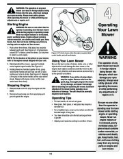 MTD 020 Series 20 Inch Rotary Lawn Mower Owners Manual page 11