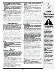 MTD 020 Series 20 Inch Rotary Lawn Mower Owners Manual page 5