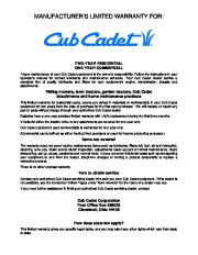 MTD Cub Cadet 724 WE Snow Blower Owners Manual page 28