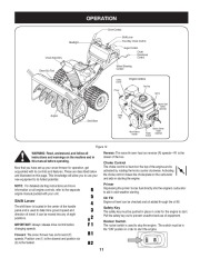 Craftsman C459-52833 Craftsman 45-Inch Large Frame Steerable Snow Thrower Owners Manual page 11