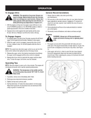 Craftsman C459-52833 Craftsman 45-Inch Large Frame Steerable Snow Thrower Owners Manual page 14