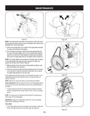 Craftsman C459-52833 Craftsman 45-Inch Large Frame Steerable Snow Thrower Owners Manual page 19