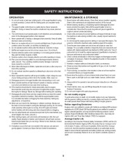 Craftsman C459-52833 Craftsman 45-Inch Large Frame Steerable Snow Thrower Owners Manual page 5