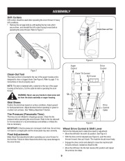 Craftsman C459-52833 Craftsman 45-Inch Large Frame Steerable Snow Thrower Owners Manual page 9
