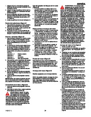 Murray 624504x4C Snow Blower Owners Manual page 34