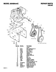 Murray 624504x4C Snow Blower Owners Manual page 41