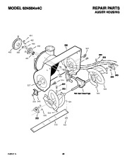 Murray 624504x4C Snow Blower Owners Manual page 46