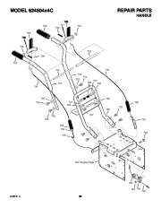 Murray 624504x4C Snow Blower Owners Manual page 50