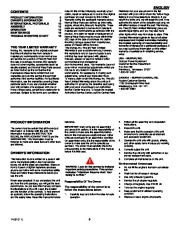 Murray 624504x4C Snow Blower Owners Manual page 9