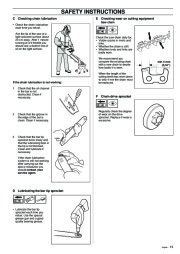 Husqvarna 336 Chainsaw Owners Manual, 2003 page 15