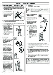 Husqvarna 336 Chainsaw Owners Manual, 2003 page 18