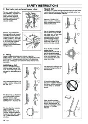 Husqvarna 336 Chainsaw Owners Manual, 2003 page 22