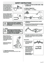 Husqvarna 336 Chainsaw Owners Manual, 2003 page 23