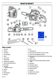 Husqvarna 336 Chainsaw Owners Manual, 2003 page 24