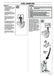 Husqvarna 336 Chainsaw Owners Manual, 2003 page 27