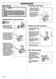 Husqvarna 336 Chainsaw Owners Manual, 2003 page 30