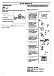 Husqvarna 336 Chainsaw Owners Manual, 2003 page 32