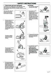 Husqvarna 336 Chainsaw Owners Manual, 2003 page 5