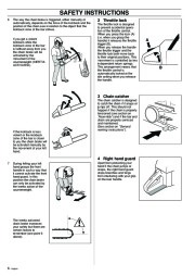 Husqvarna 336 Chainsaw Owners Manual, 2003 page 6