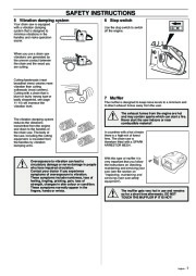 Husqvarna 336 Chainsaw Owners Manual, 2003 page 7