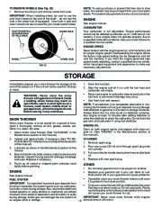 Poulan Pro Owners Manual, 2002 page 18