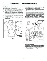 Poulan Pro Owners Manual, 2002 page 7