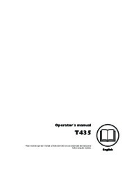 Husqvarna T435 Chainsaw Owners Manual, 2008,2009 page 1