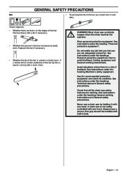 Husqvarna T435 Chainsaw Owners Manual, 2008,2009 page 15