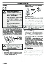 Husqvarna T435 Chainsaw Owners Manual, 2008,2009 page 18