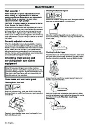 Husqvarna T435 Chainsaw Owners Manual, 2008,2009 page 30