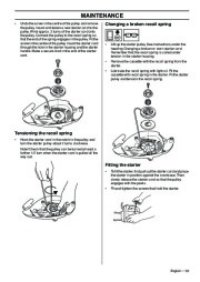 Husqvarna T435 Chainsaw Owners Manual, 2008,2009 page 33