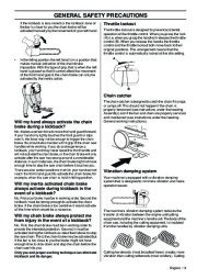 Husqvarna T435 Chainsaw Owners Manual, 2008,2009 page 9