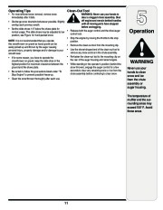 MTD L Style Snow Blower Owners Manual page 11