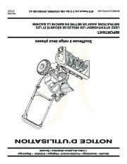 MTD L Style Snow Blower Owners Manual page 36