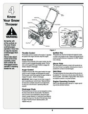 MTD L Style Snow Blower Owners Manual page 8
