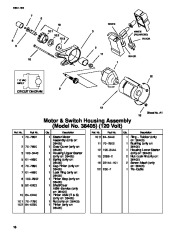 Toro 38405 Toro CCR 1000 Snowthrower Owners Manual, 2000 page 10