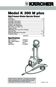 Kärcher Owners Manual page 1