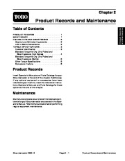 Toro 08161SL Service Manual Model 30412 Groundsmaster 4000 D Preface Publication page 11