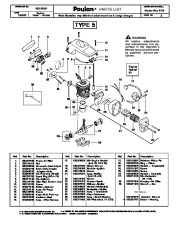 Poulan Owners Manual, 2003 page 3