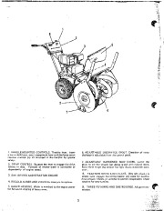 Simplicity 8 HP 805 Two Stage Snow Away Snow Blower Owners Manual page 4